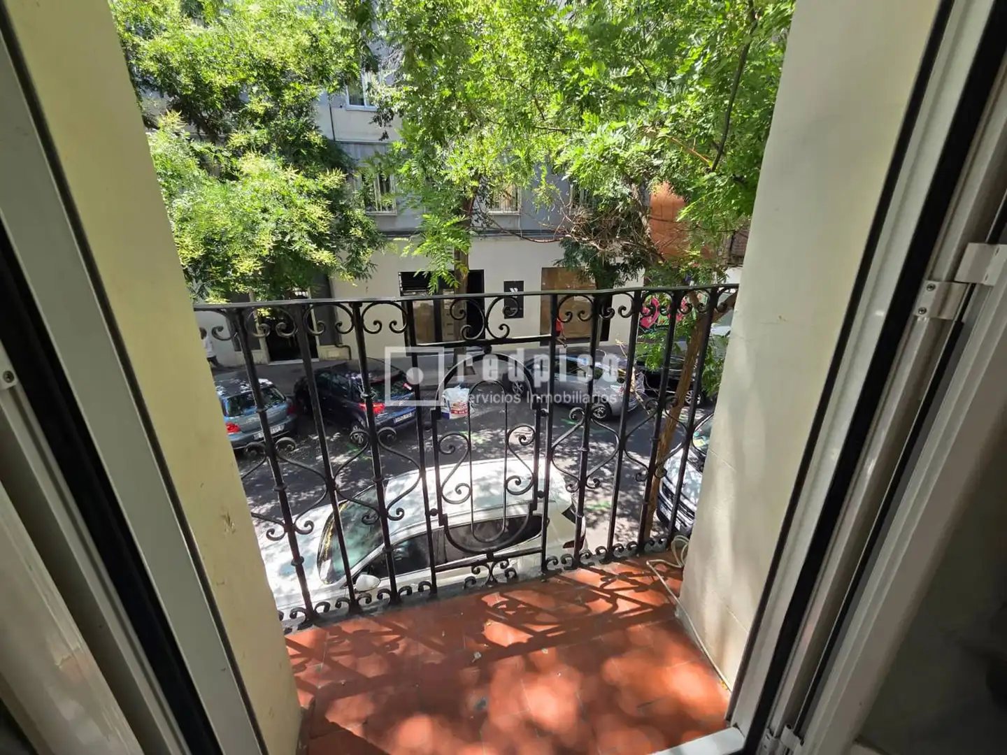 Balcony of Flat for rent in Madrid  with Heating and Terrace