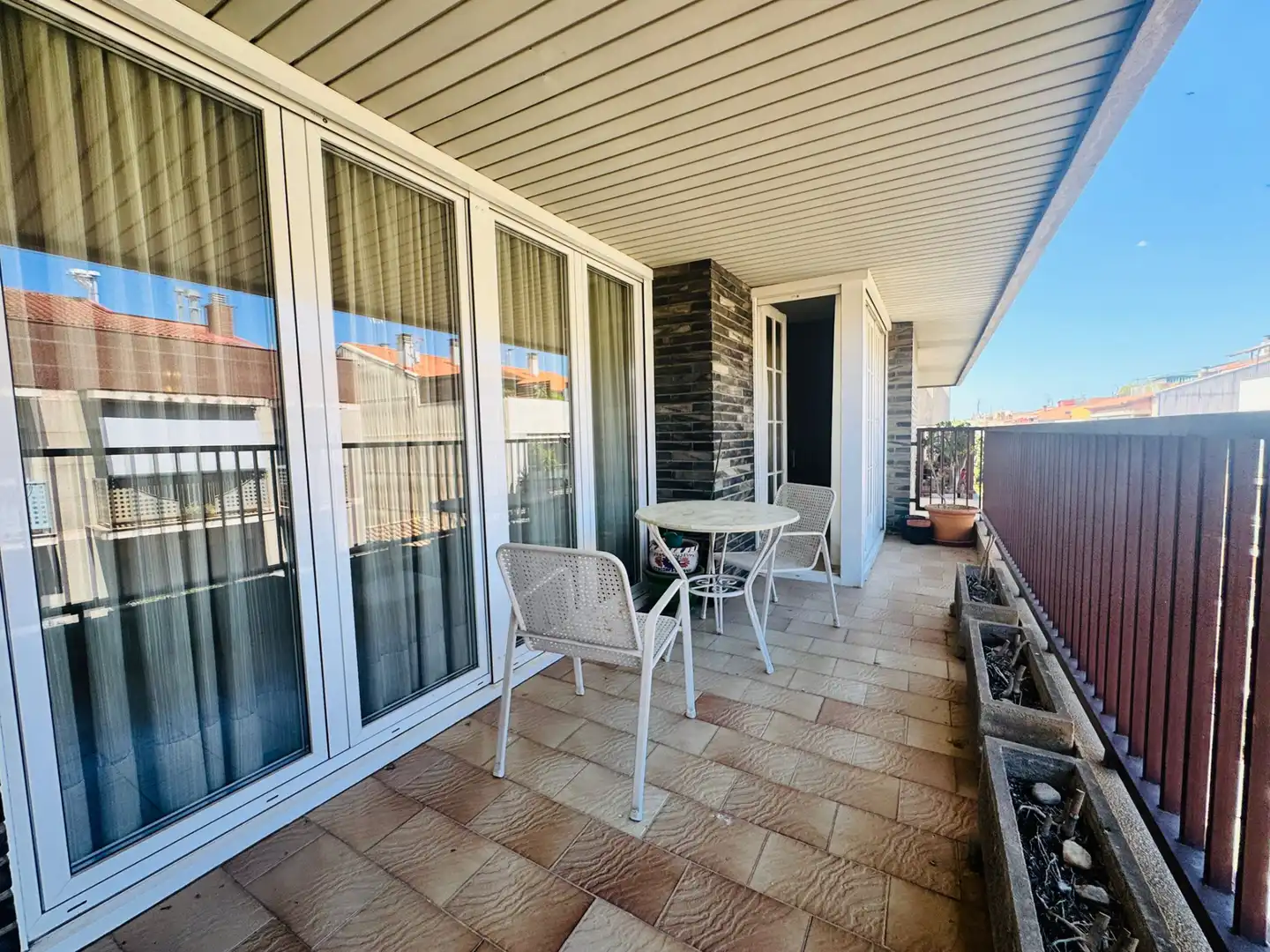 Terrace of Flat for sale in Figueres  with Air Conditioner, Heating and Terrace