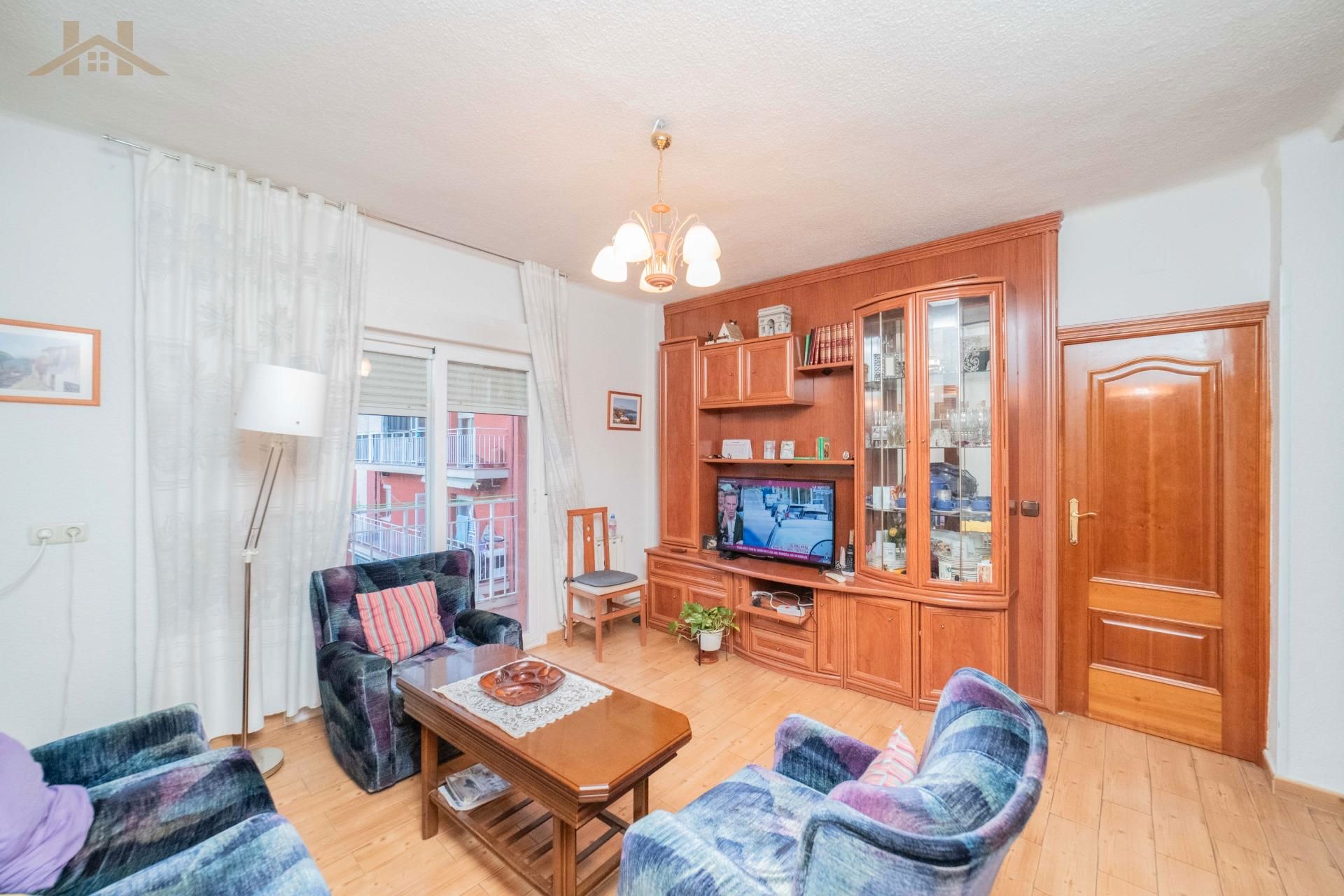 Sala d'estar de Pis en venda en Alcorcón amb Aire condicionat, Calefacció i Terrassa