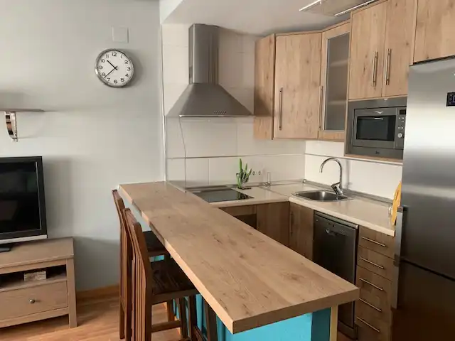 Cocina de Piso de alquiler en Puertollano con Aire acondicionado, Calefacción y Terraza