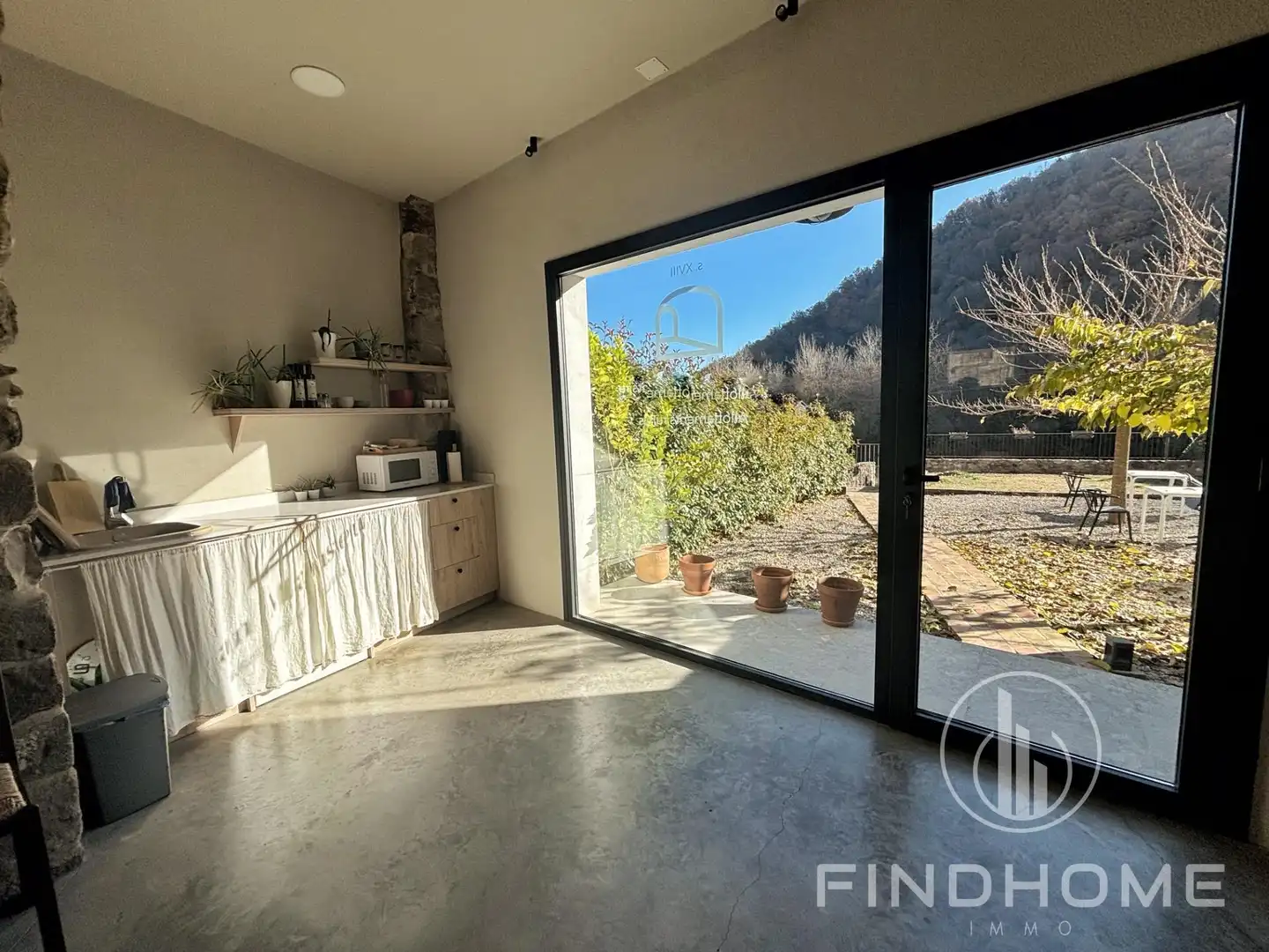 Kitchen of Country homes for sale in Les Preses  with Air Conditioner, Private garden and Terrace