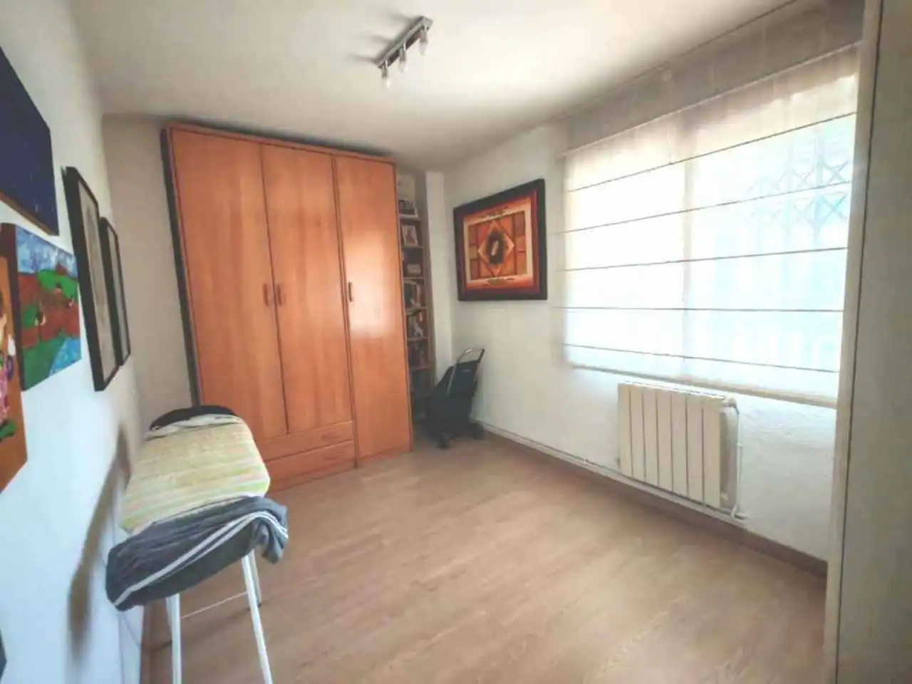 Schlafzimmer von Wohnung zum Verkauf in Badalona mit Klimaanlage, Heizung und Parkett