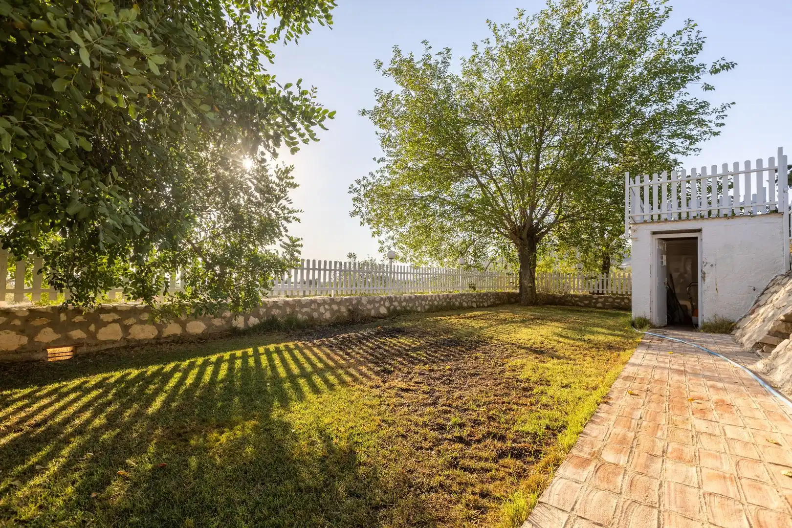 Garden of Country homes for sale in Gilena  with Air Conditioner, Heating and Private garden