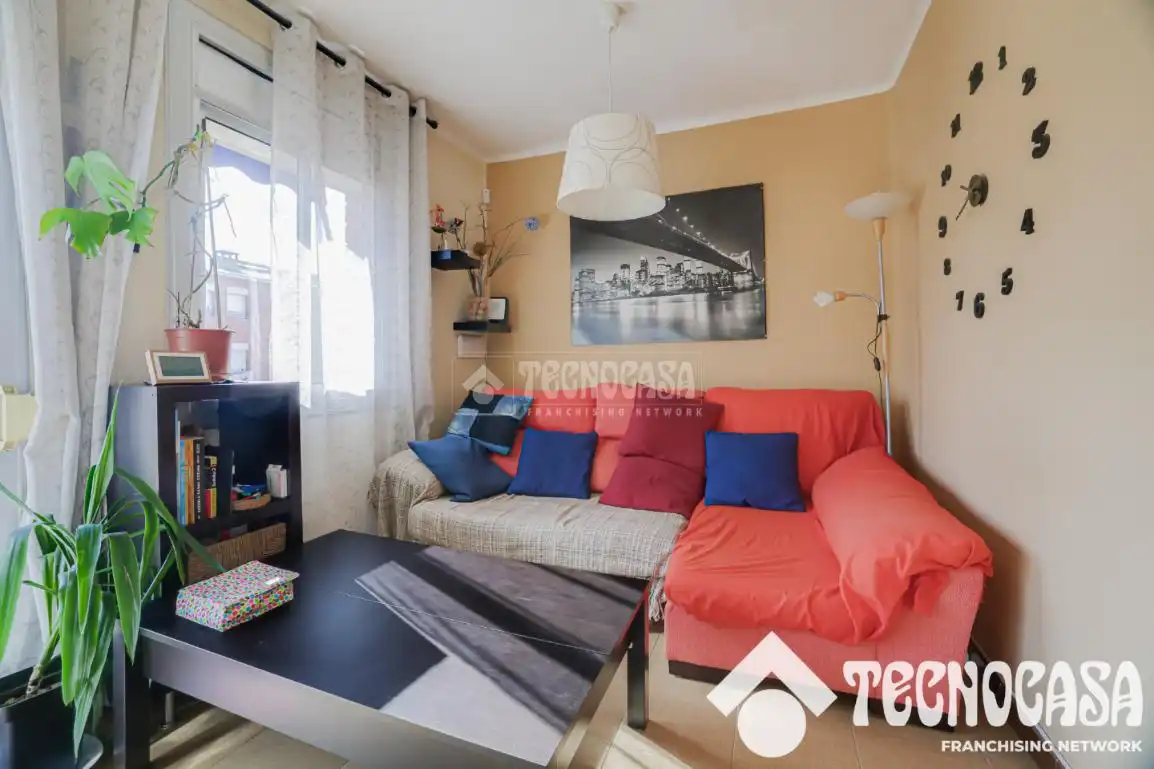 Sala de estar de Piso en venta en Terrassa
