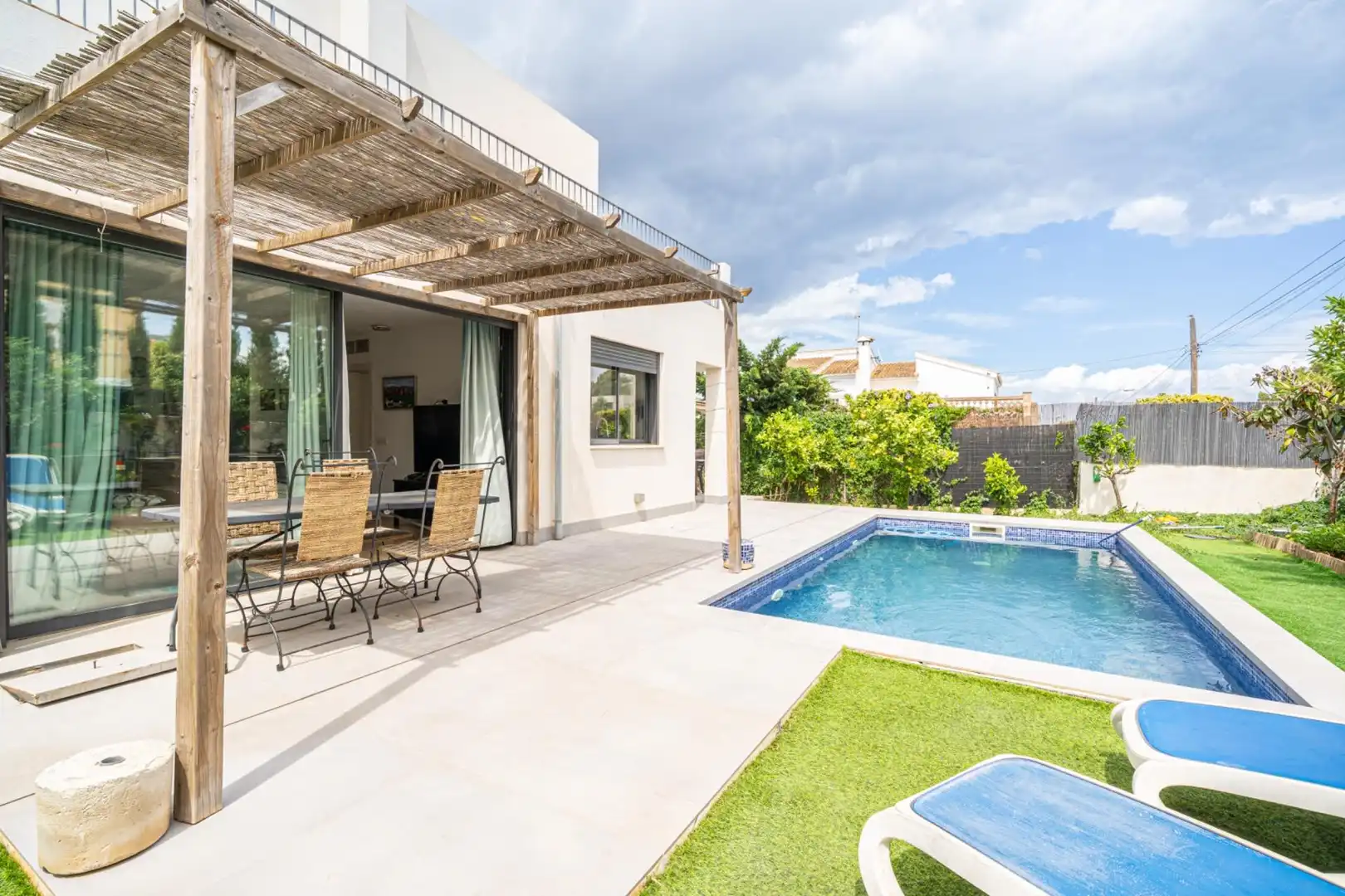 Piscina de Casa o xalet en venda en Calvià amb Aire condicionat, Calefacció i Jardí privat