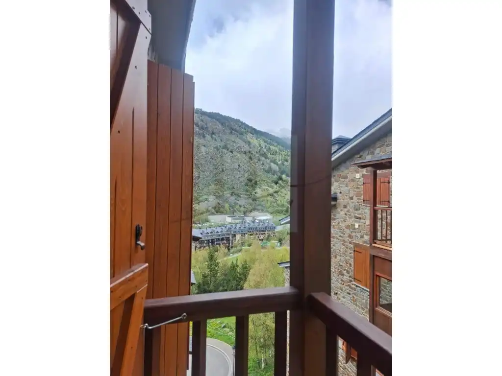 Balcony of Apartments for sale in Canillo  with Heating and Furnished