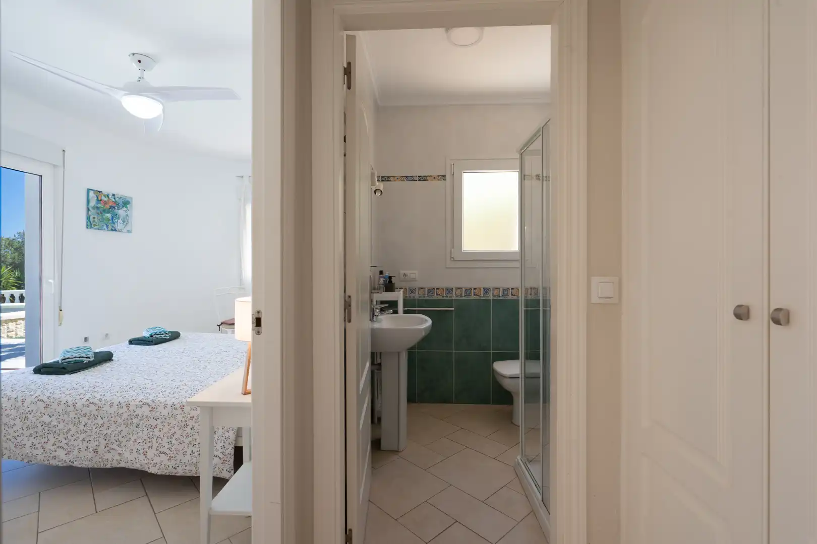 Baño de Casa o chalet en venta en Jávea / Xàbia con Aire acondicionado, Terraza y Piscina