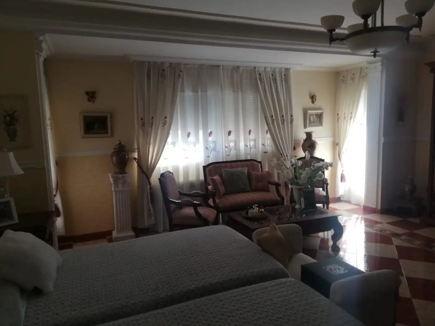 Living room of Houses for sale in Albacete  with Air Conditioner, Terrace and Storage room