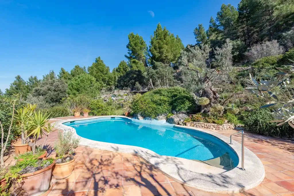 Swimming pool of Country homes for sale in Deià  with Private garden, Terrace and Storage room