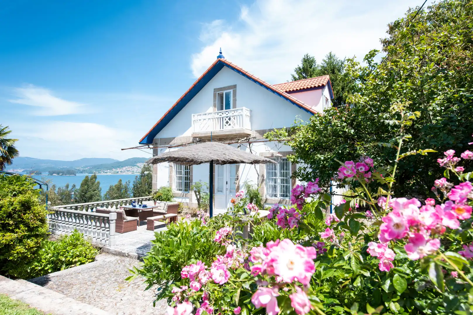 Jardín de Casa o chalet de alquiler en Redondela con Calefacción, Jardín privado y Parquet