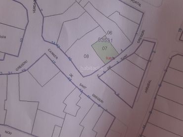 Wohnbaugrundstück zum Verkauf in Carrer Sant Gregori 6