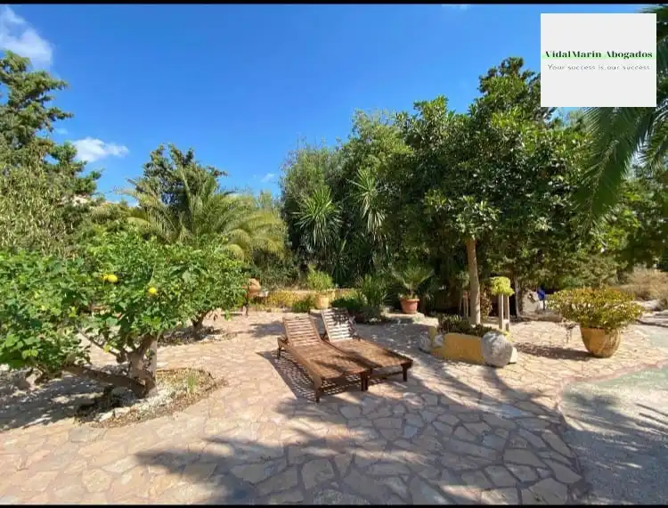 Jardí de Casa o xalet en venda en Mutxamel amb Aire condicionat, Jardí privat i Forn