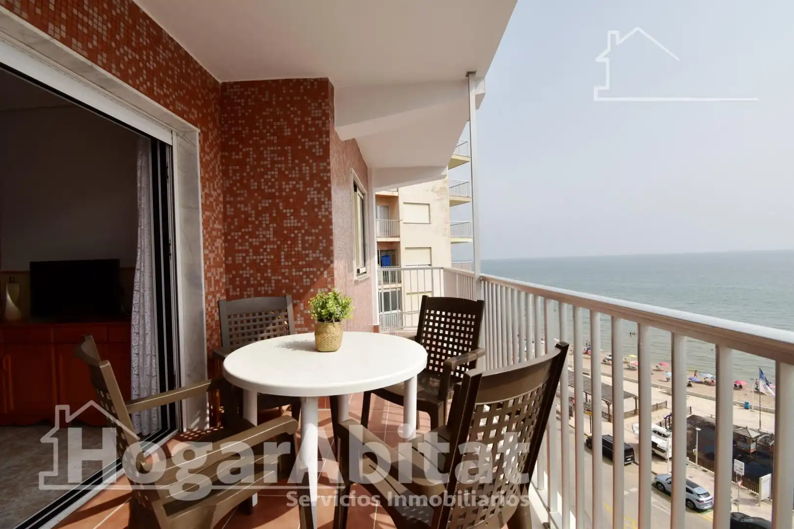 Balcony of Flat for sale in Bellreguard  with Heating, Terrace and Furnished