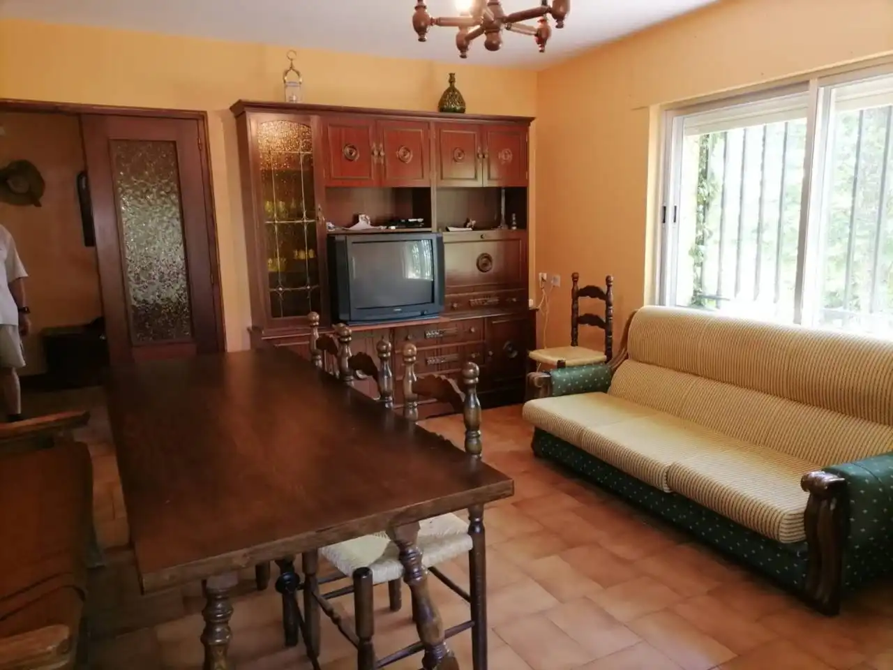 Living room of Country homes for sale in Navasfrías  with Heating, Private garden and Terrace