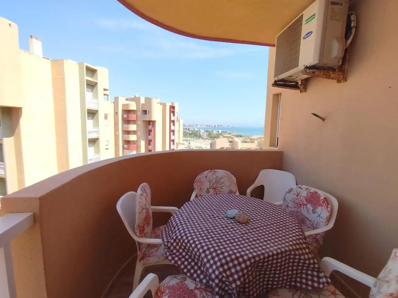 Terraza de Apartamento en venta en La Manga del Mar Menor con Aire acondicionado, Calefacción y Terraza