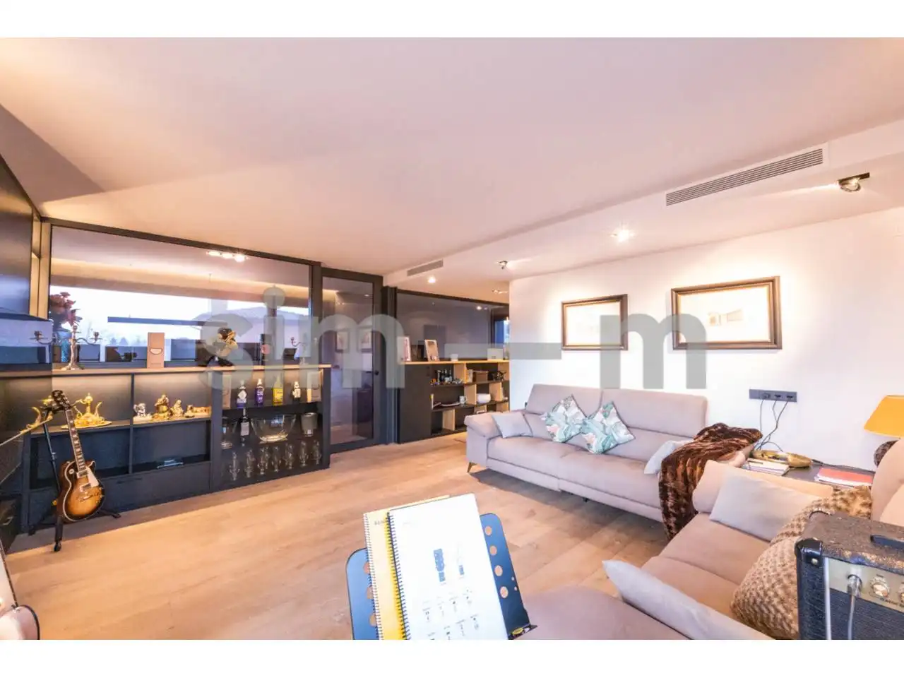 Sala de estar de Casa o chalet en venta en Sant Julià de Vilatorta con Aire acondicionado, Calefacción y Jardín privado