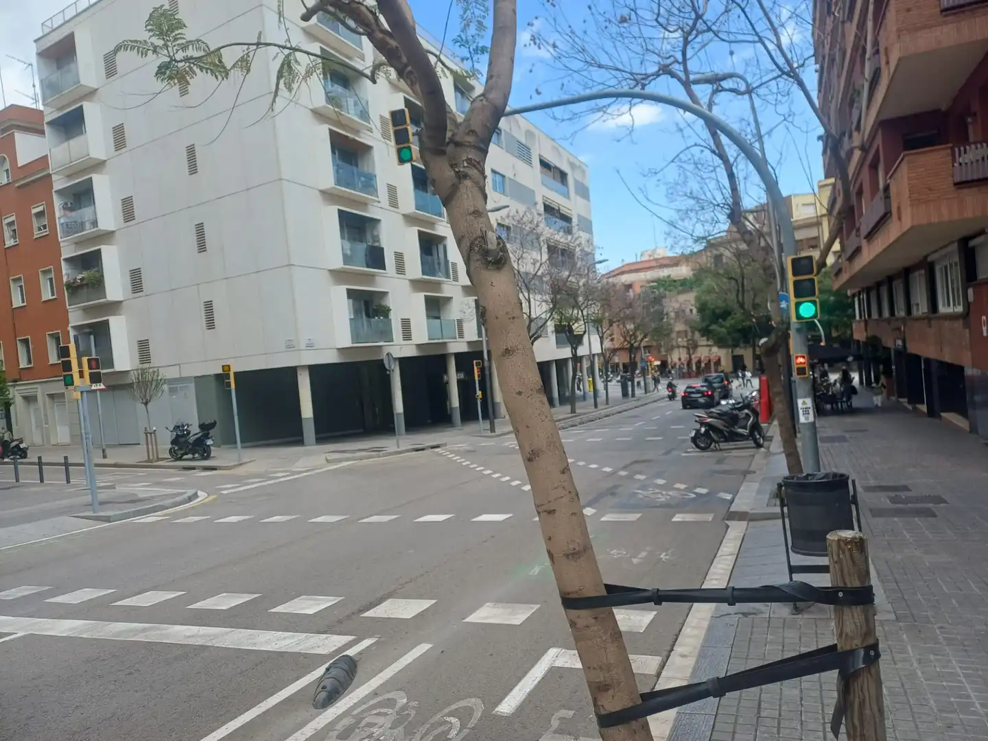 Vista exterior de Piso en venta en Barcelona