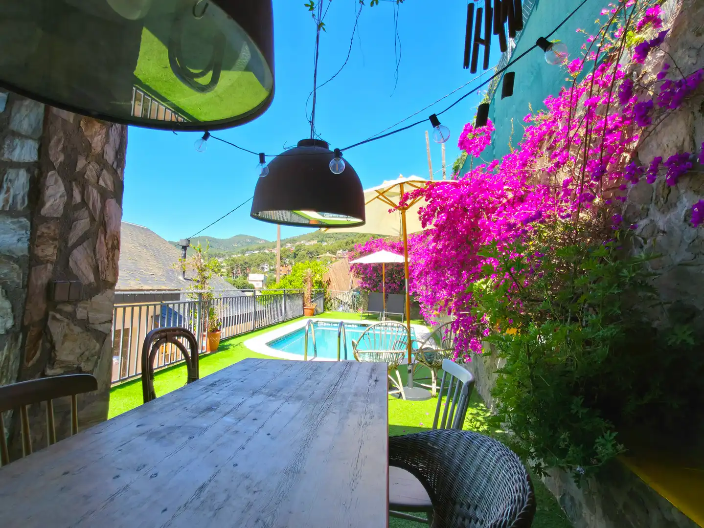Terraza de Casa o chalet en venta en Corbera de Llobregat con Aire acondicionado, Calefacción y Jardín privado