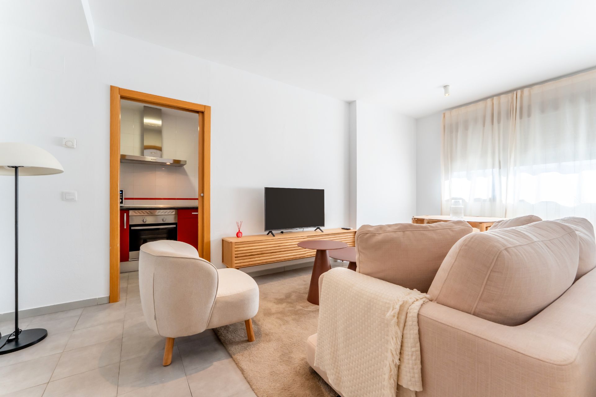 Living room of Flat for sale in Móstoles  with Air Conditioner, Storage room and Community pool