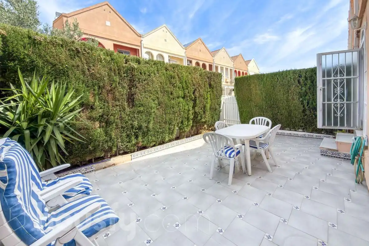 Terrace of Detached homes for rent in Benicasim / Benicàssim  with Air Conditioner, Heating and Terrace