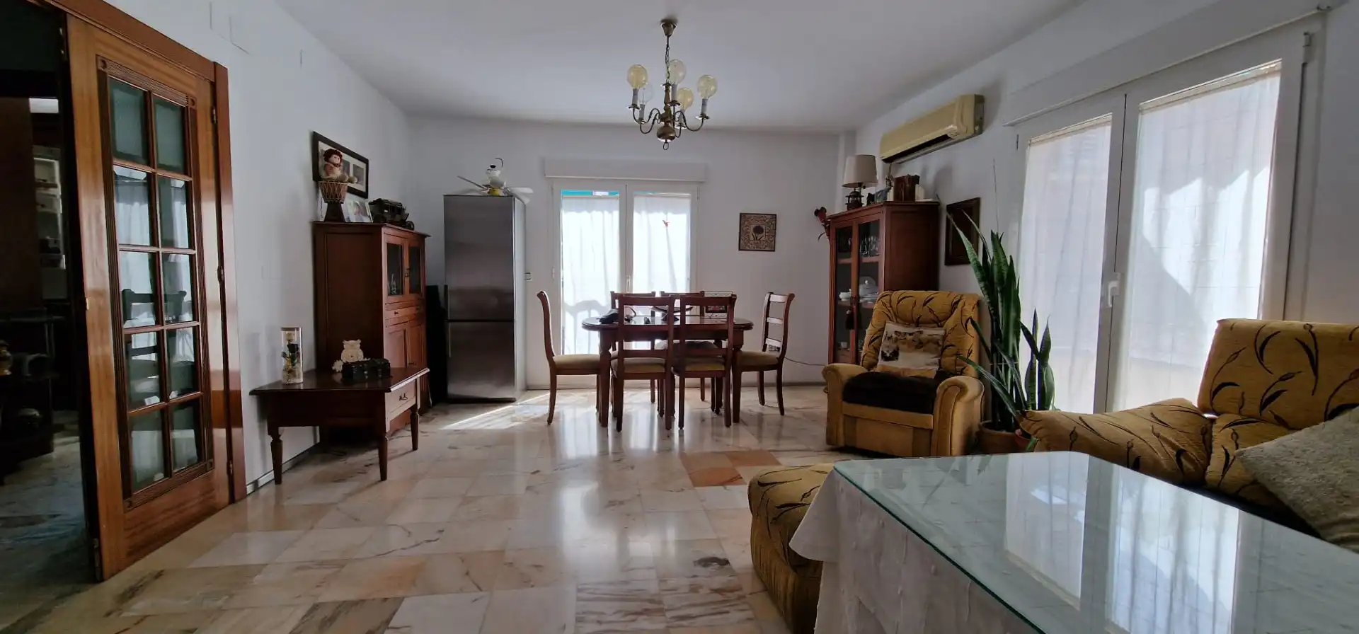 Living room of Duplexes for sale in Maracena  with Air Conditioner, Terrace and Oven