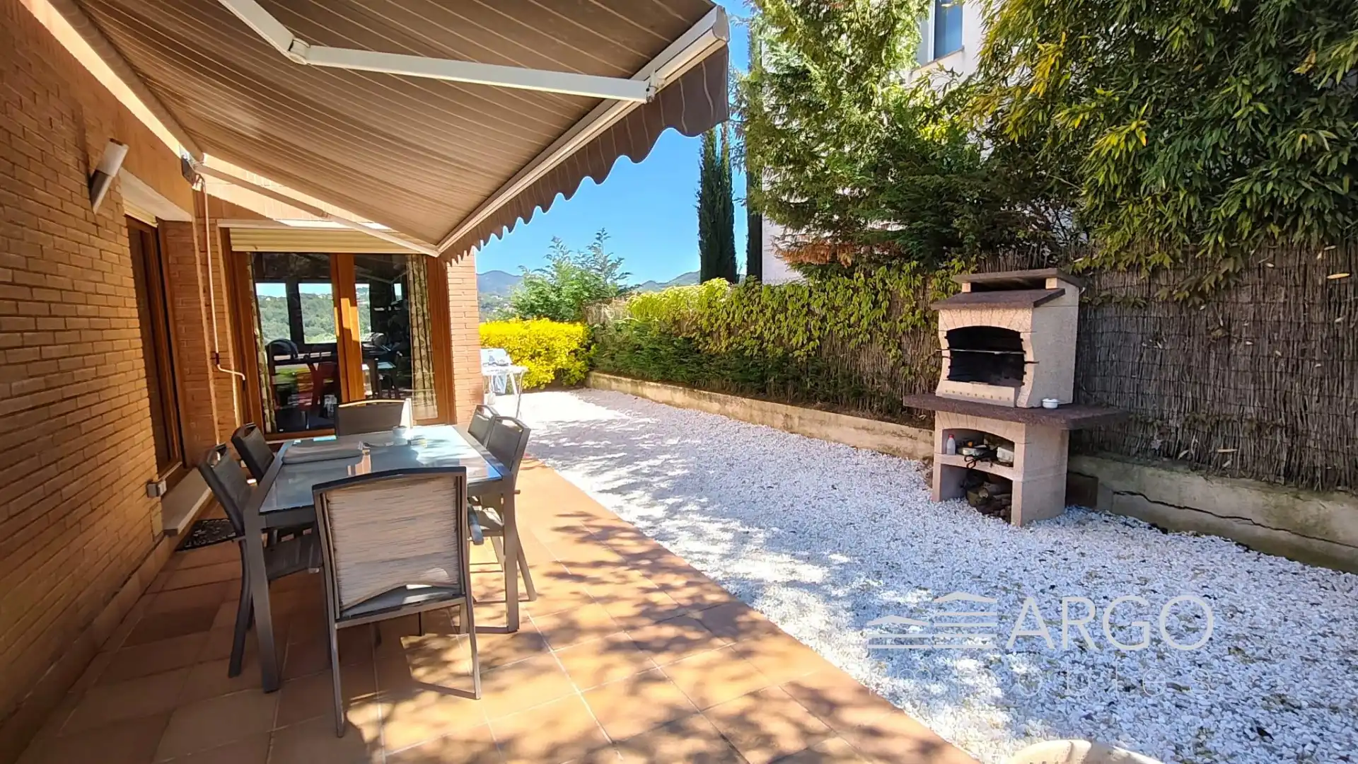 Terraza de Casa o chalet en venta en Vallromanes con Aire acondicionado, Calefacción y Jardín privado