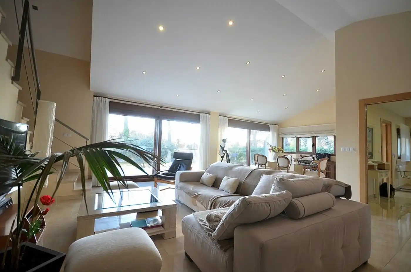 Sala de estar de Casa o chalet de alquiler en Albacete con Calefacción, Jardín privado y Trastero
