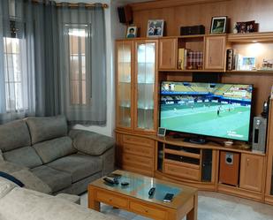 Living room of Single-family semi-detached for sale in Magán  with Terrace and Swimming Pool