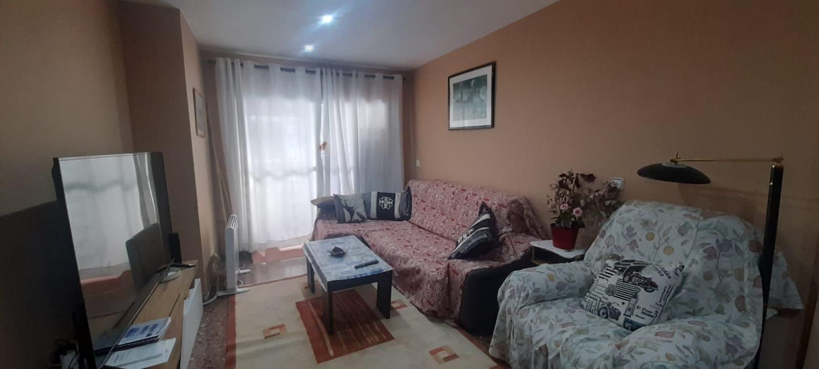 Sala de estar de Piso en venta en L'Olleria con Aire acondicionado y Balcón
