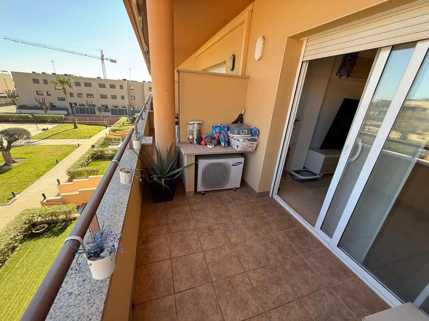 Terraza de Apartamento en venta en Roda de Berà con Aire acondicionado, Calefacción y Jardín privado