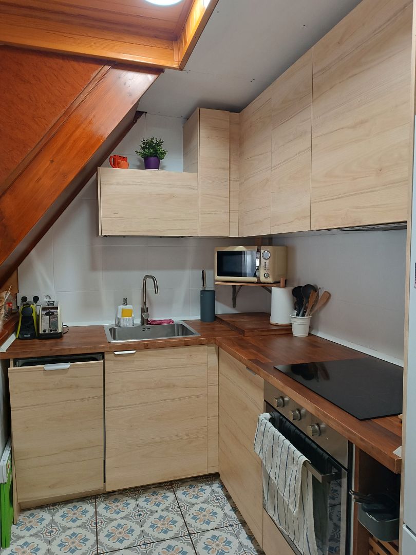 Kitchen of Attic for sale in Sabadell  with Terrace and Balcony