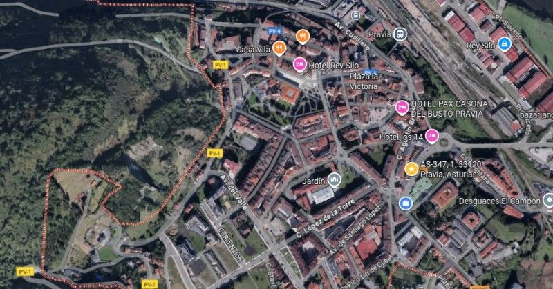 Exterior view of Garage for sale in Pravia