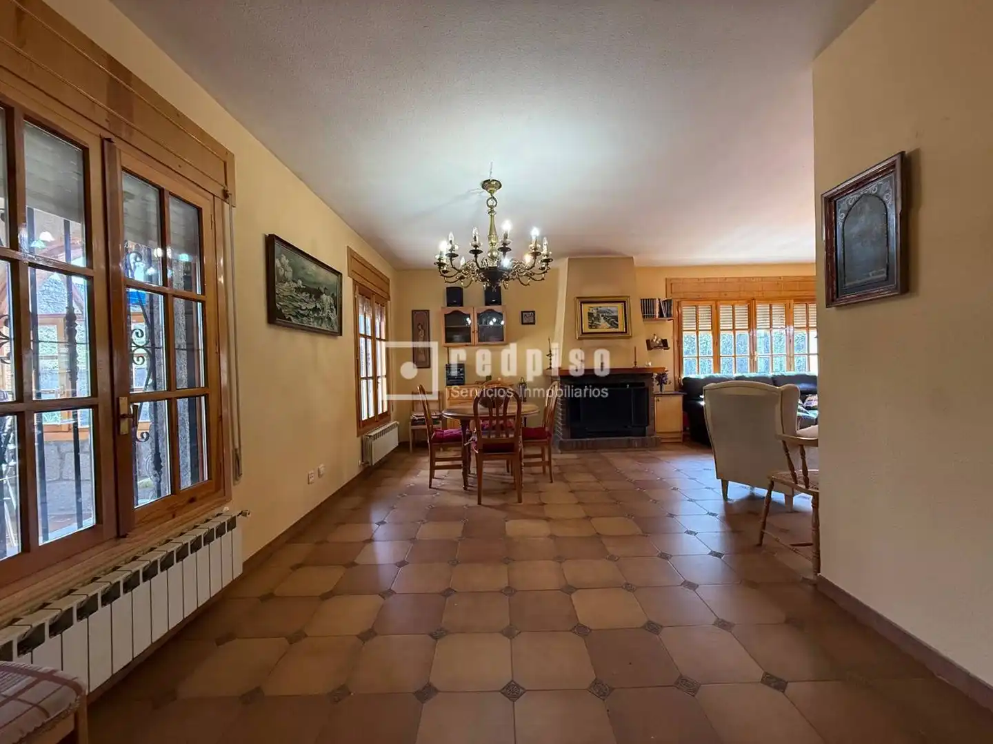 Dining room of Houses for sale in Otero de Herreros  with Heating and Terrace