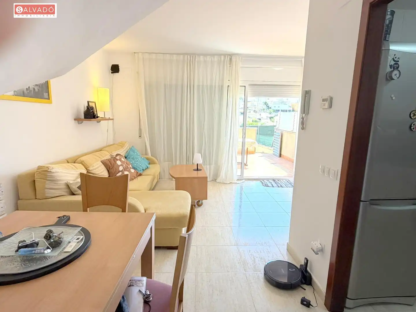 Sala de estar de Casa adosada en venta en Calafell con Calefacción, Jardín privado y Terraza