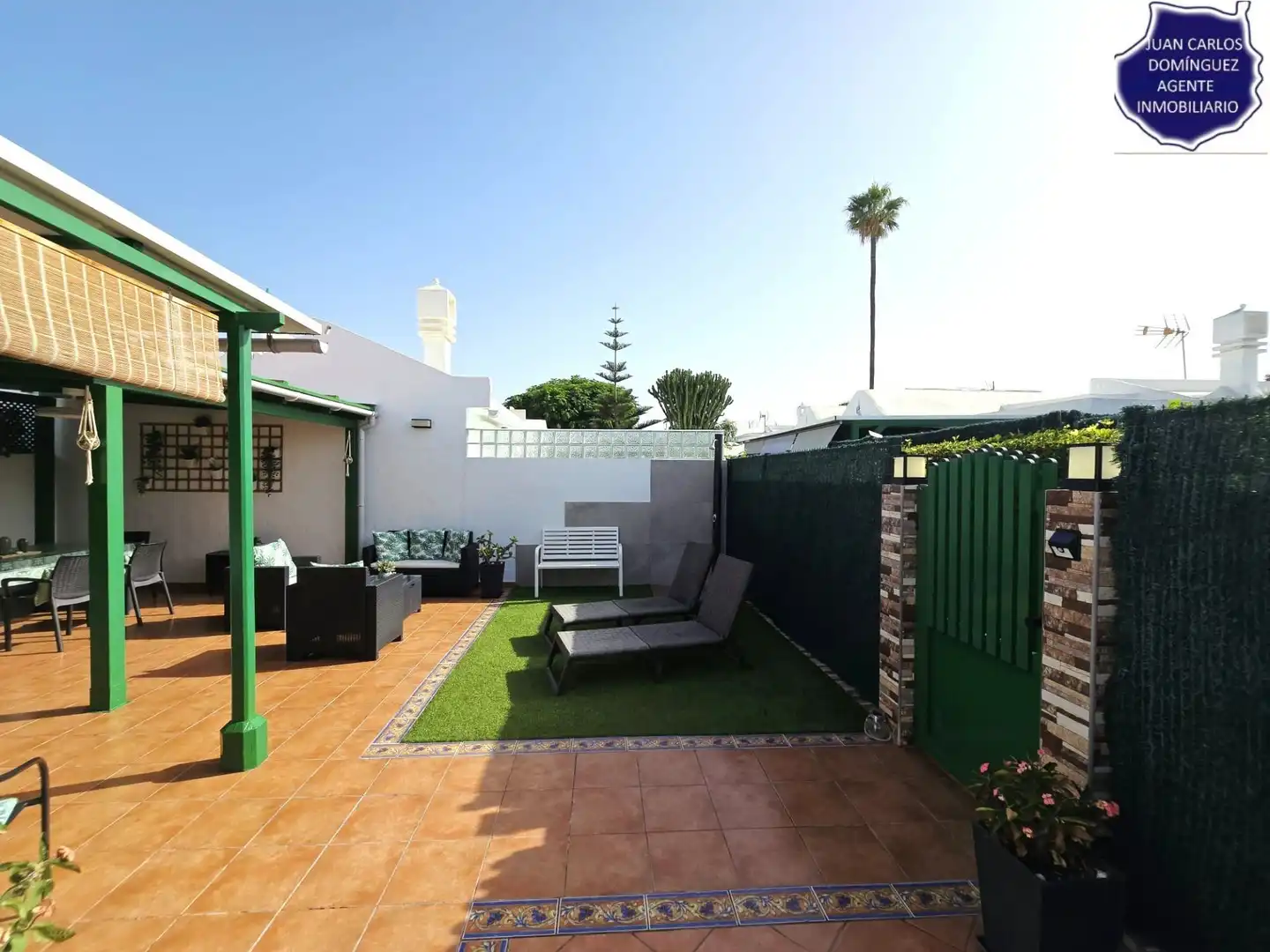 Terraza de Casa o chalet de alquiler en San Bartolomé de Tirajana con Aire acondicionado, Terraza y Amueblado