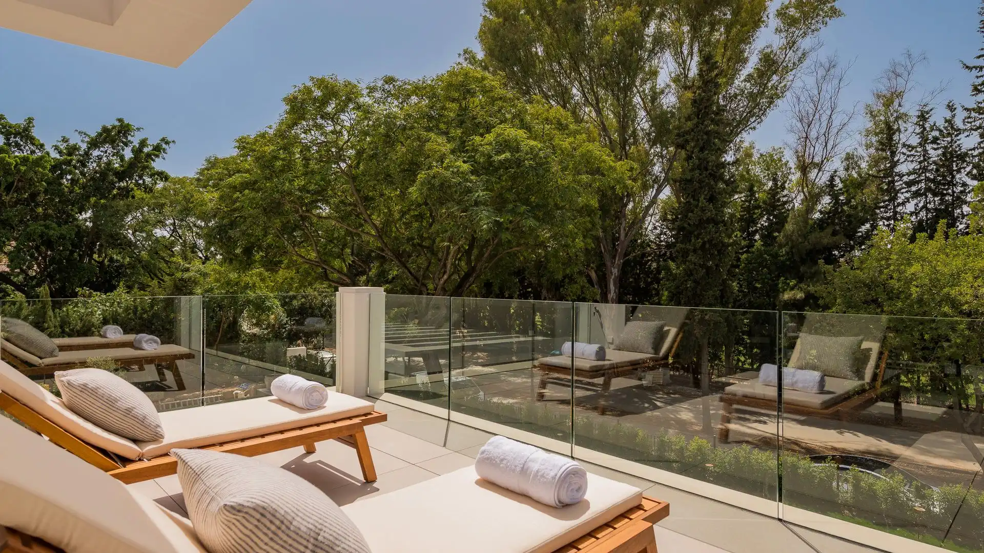 Terrassa de Casa o xalet en venda en Estepona amb Aire condicionat, Terrassa i Piscina