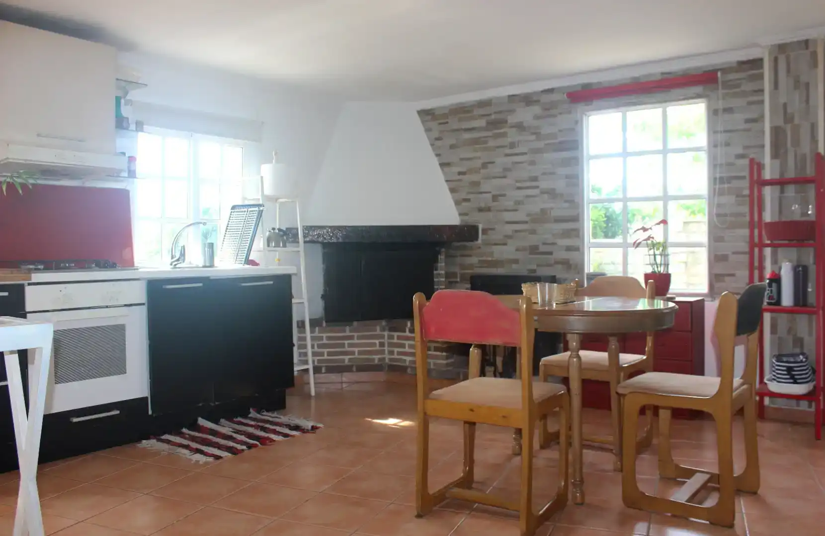 Menjador de Apartament de lloguer en Vilagarcía de Arousa amb Moblat, Forn i Rentadora
