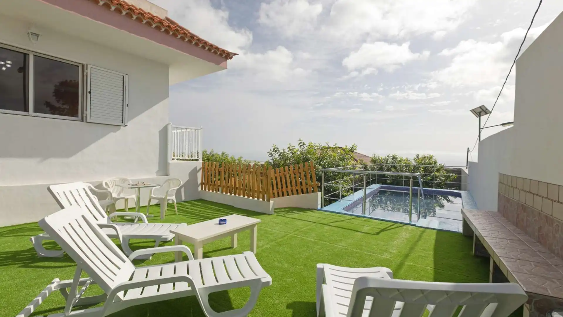 Terraza de Apartamento para compartir en Arafo con Aire acondicionado, Terraza y Amueblado