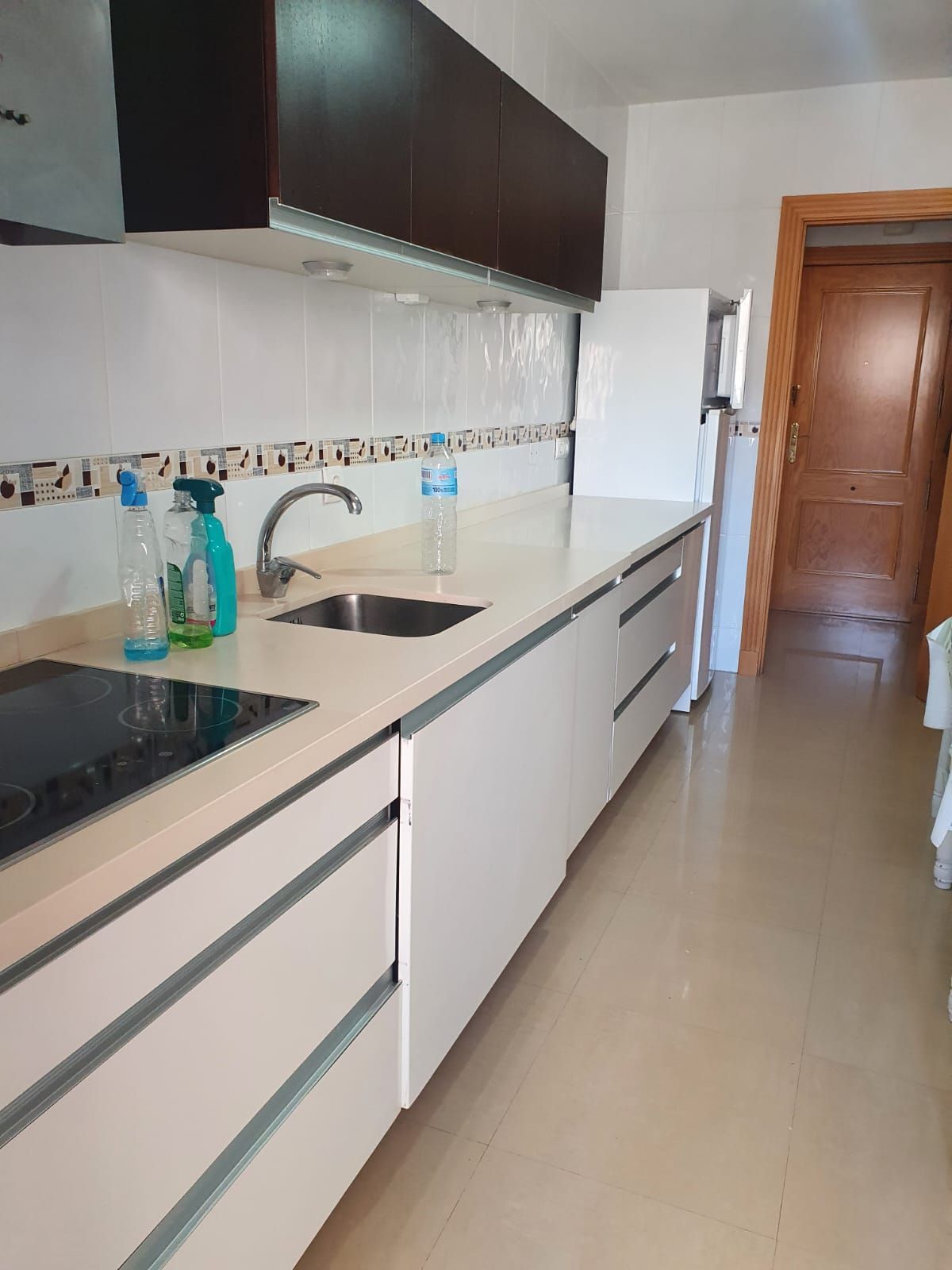 Kitchen of Flat to rent in Roquetas de Mar  with Air Conditioner, Heating and Terrace