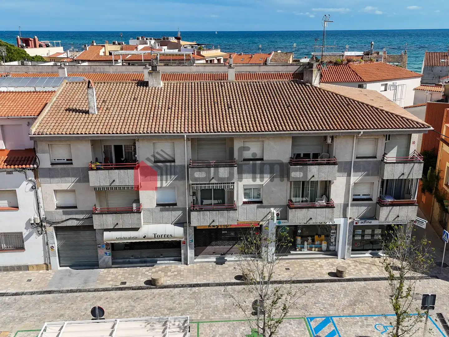 Vista exterior de Apartamento en venta en Altafulla con Aire acondicionado, Amueblado y Balcón