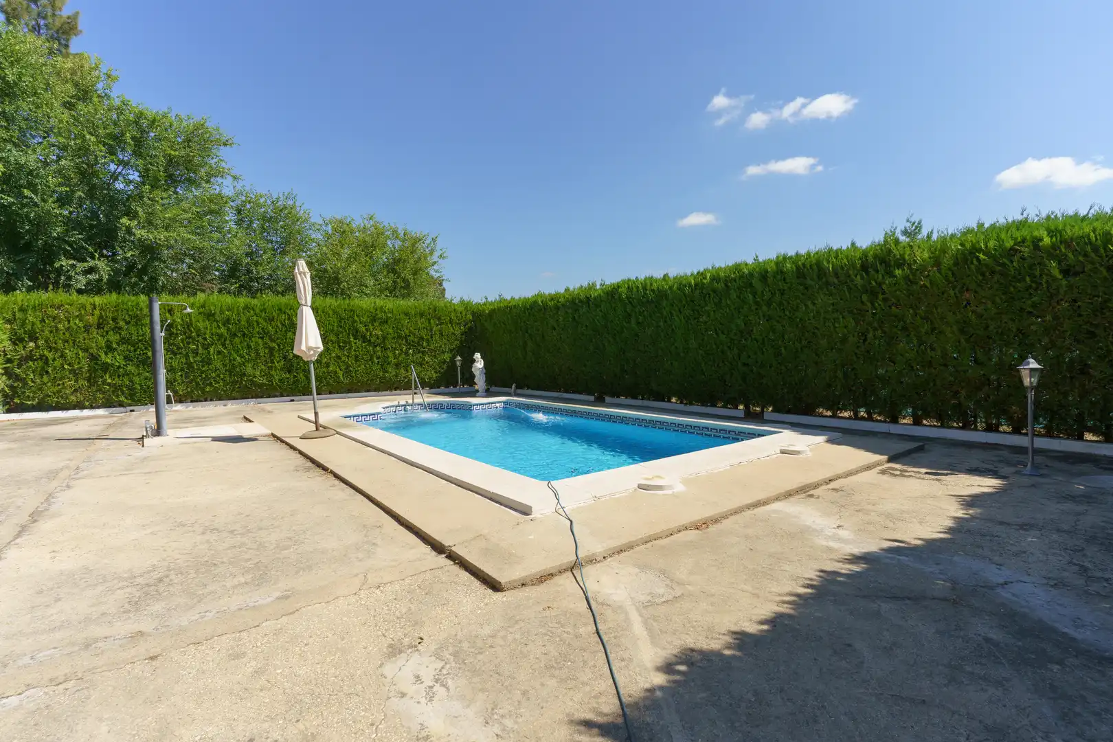Piscina de Finca rústica en venta en La Palma del Condado con Jardín privado, Terraza y Piscina