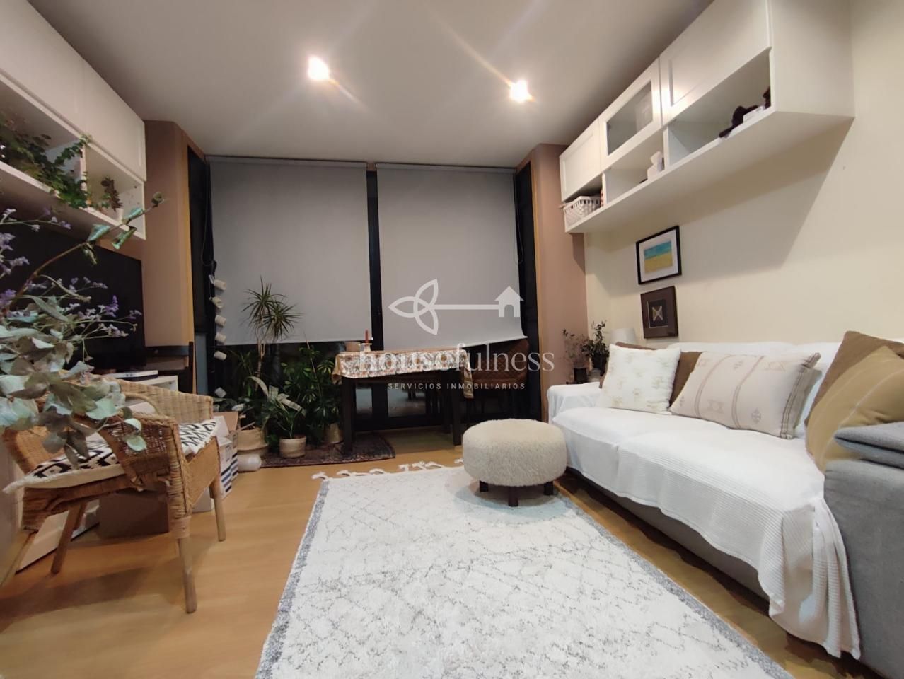 Wohnzimmer von Wohnungen zum Verkauf in Ares mit Heizung, Parkett und Abstellraum