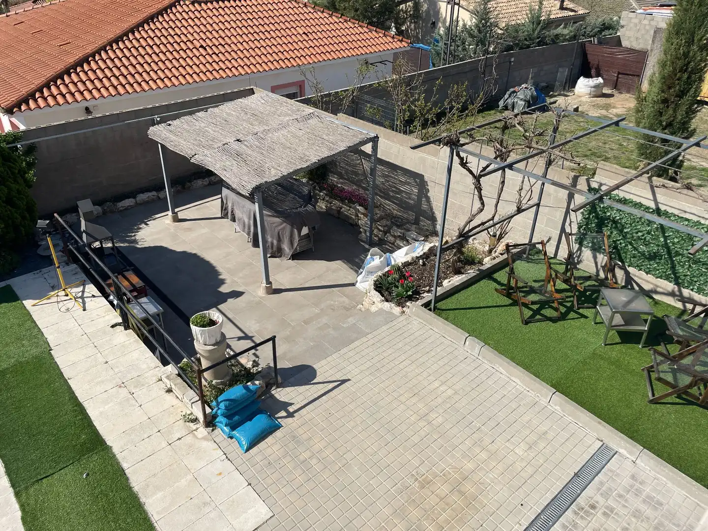 Terraza de Casa o chalet en venta en Colmenar de Oreja con Aire acondicionado, Calefacción y Jardín privado