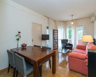 Sala d'estar de Apartament de lloguer en  Barcelona Capital amb Aire condicionat i Parquet