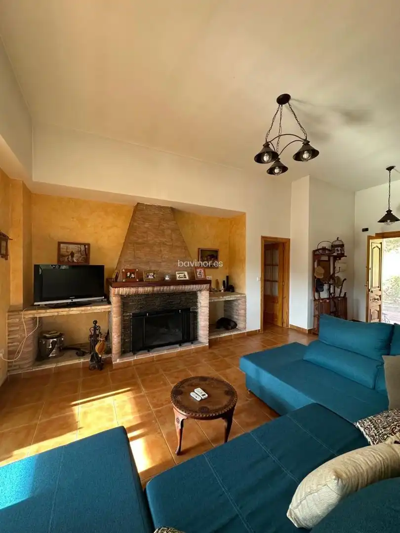 Living room of Houses for sale in Alhama de Murcia  with Air Conditioner, Heating and Private garden