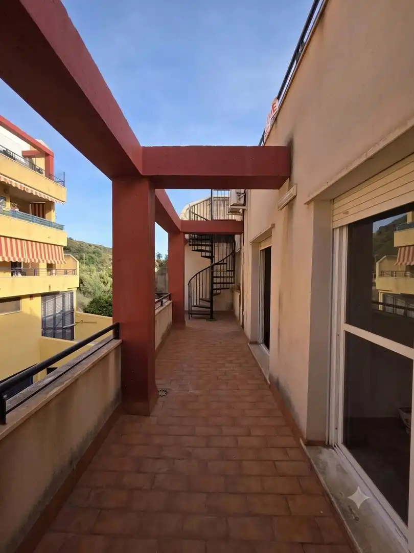 Terraza de Ático en venta en Málaga con Piscina comunitaria