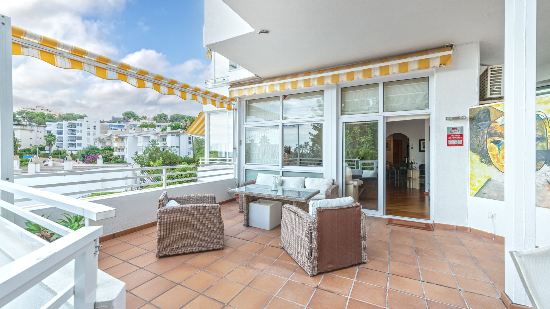 Terrassa de Apartament en venda en  Palma de Mallorca amb Aire condicionat, Calefacció i Parquet