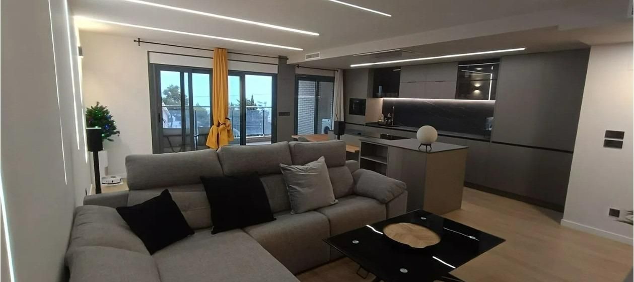 Living room of Flat for rent in Alicante / Alacant  with Air Conditioner, Terrace and Storage room