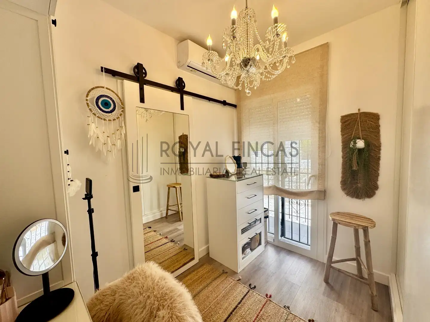 Bedroom of Detached homes for sale in Benalmádena  with Air Conditioner, Terrace and Furnished