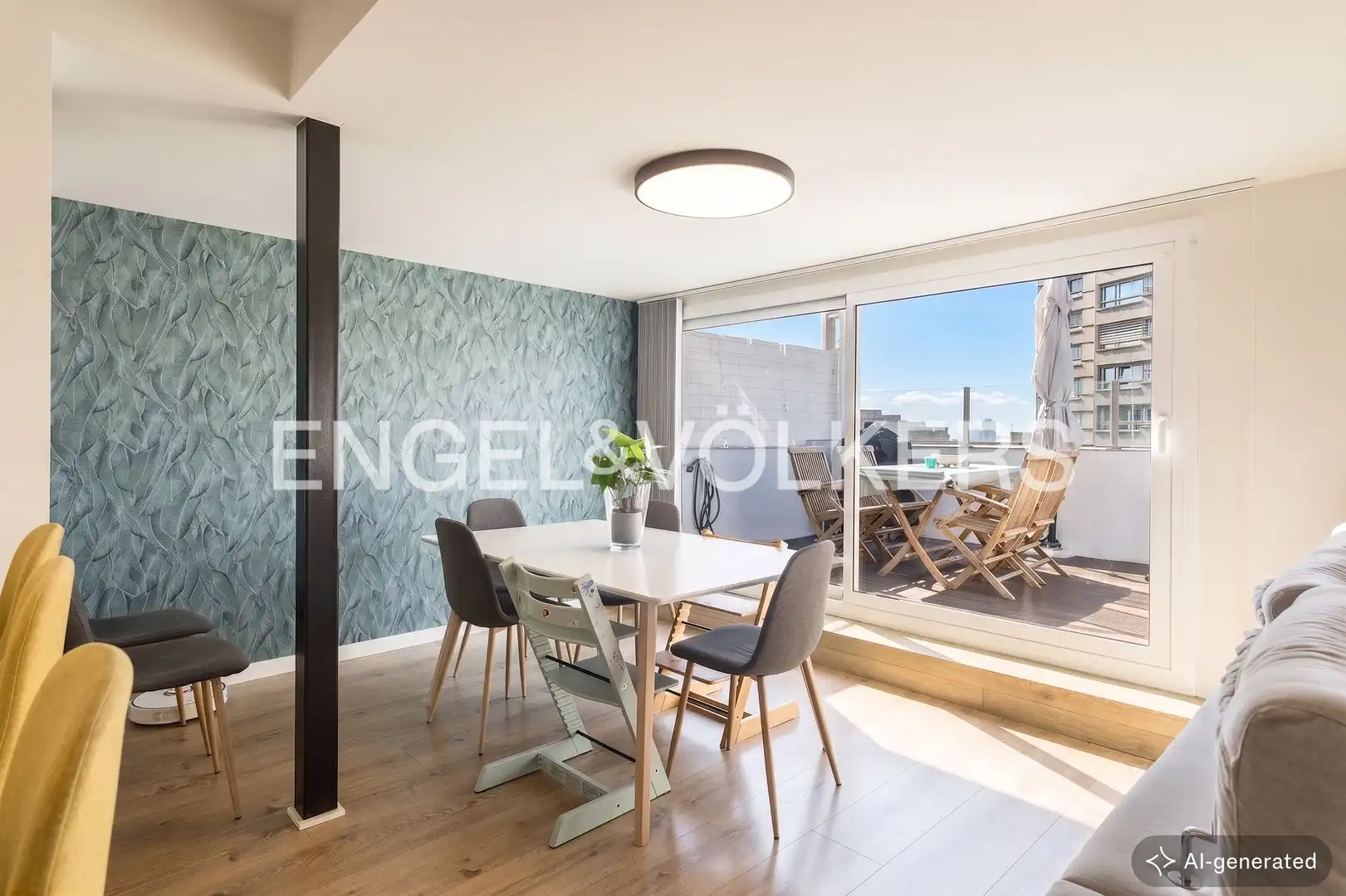 Terrace of Attic for sale in Barcelona  with Heating